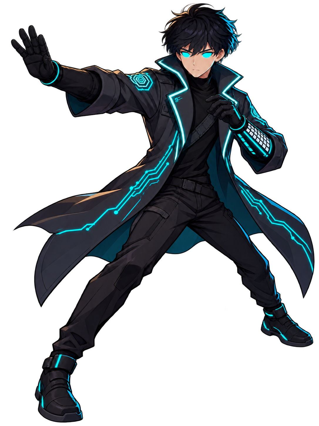 Black Hat, versus pose