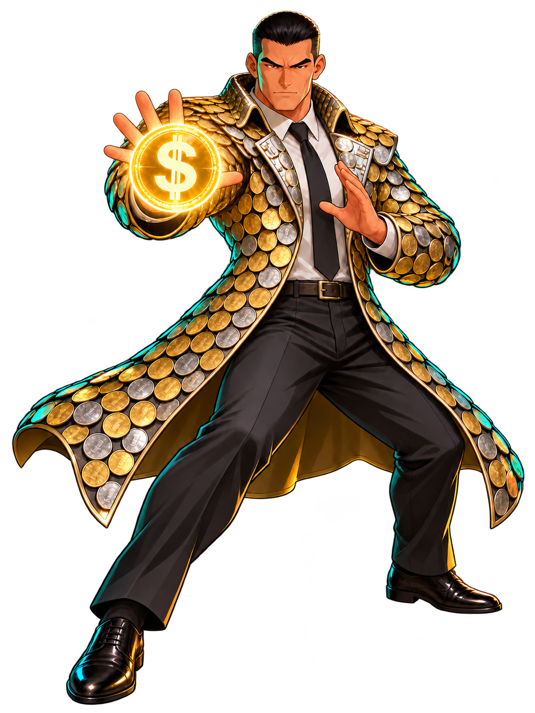 DeFi Monk, versus pose