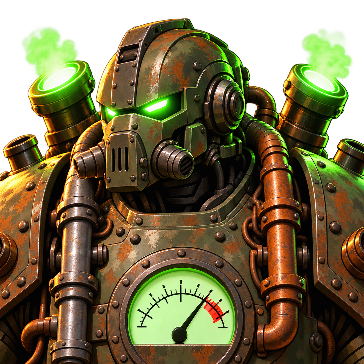 Gaslord, portrait facing left