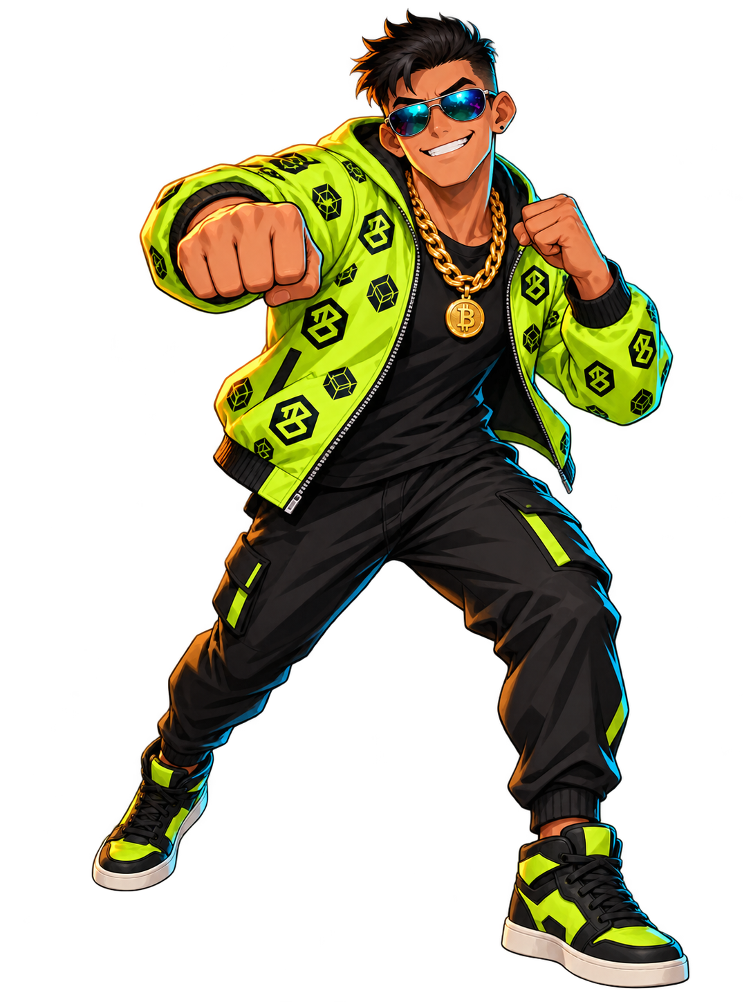 Hustlebro, versus pose