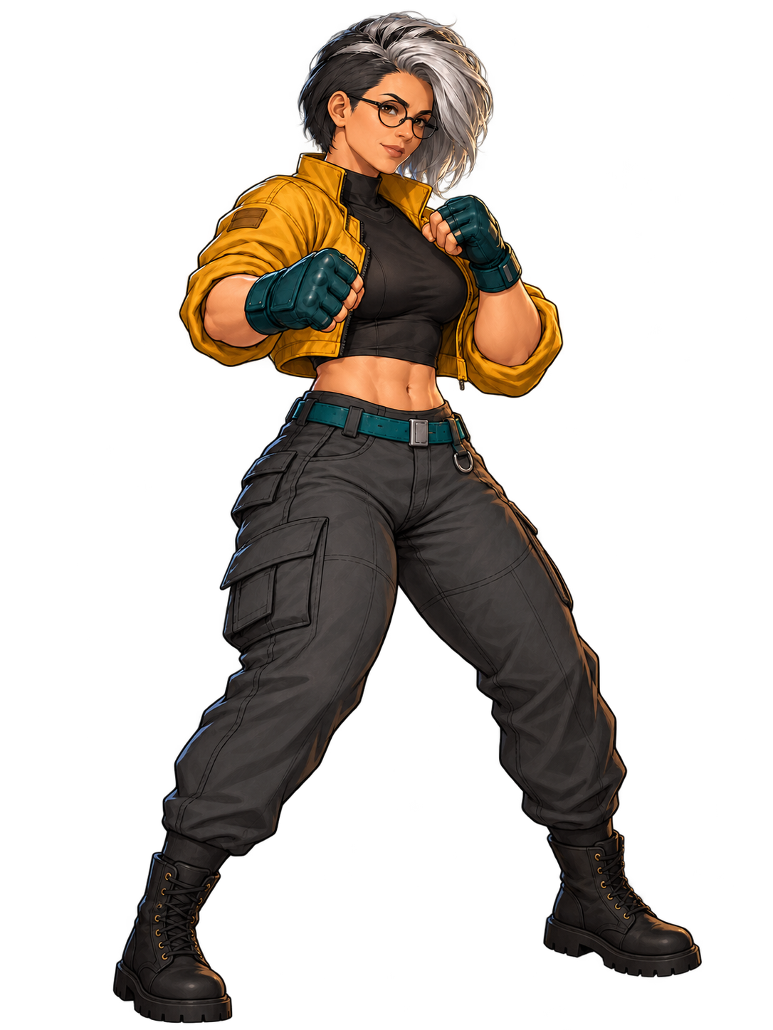Jo, versus pose