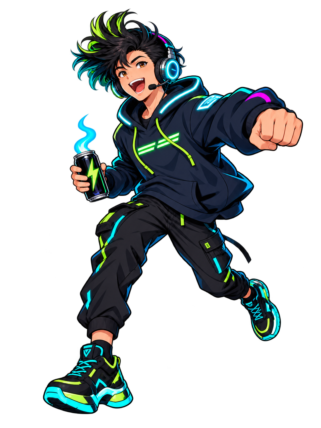 Quantum Mage, versus pose