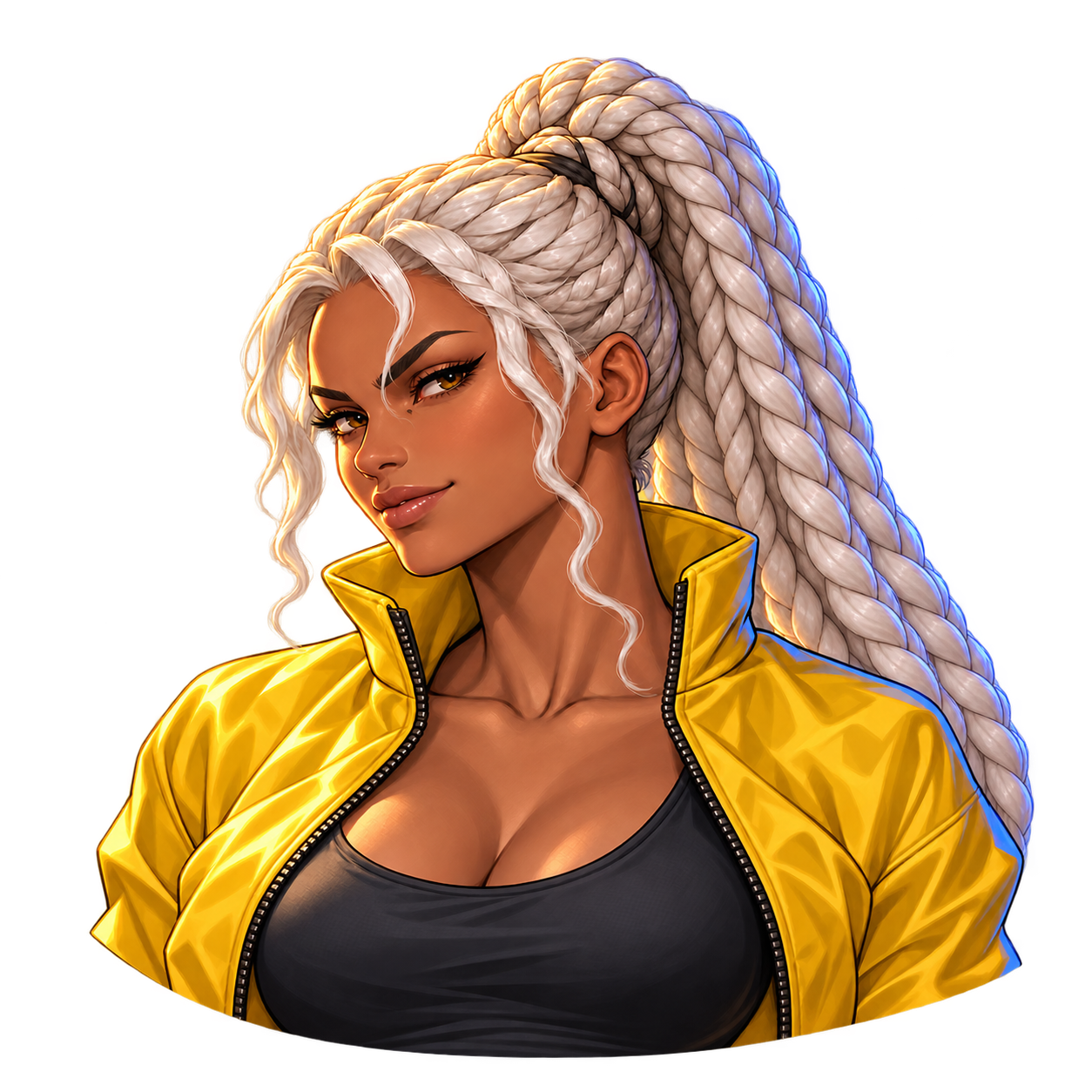 Vex, portrait facing left