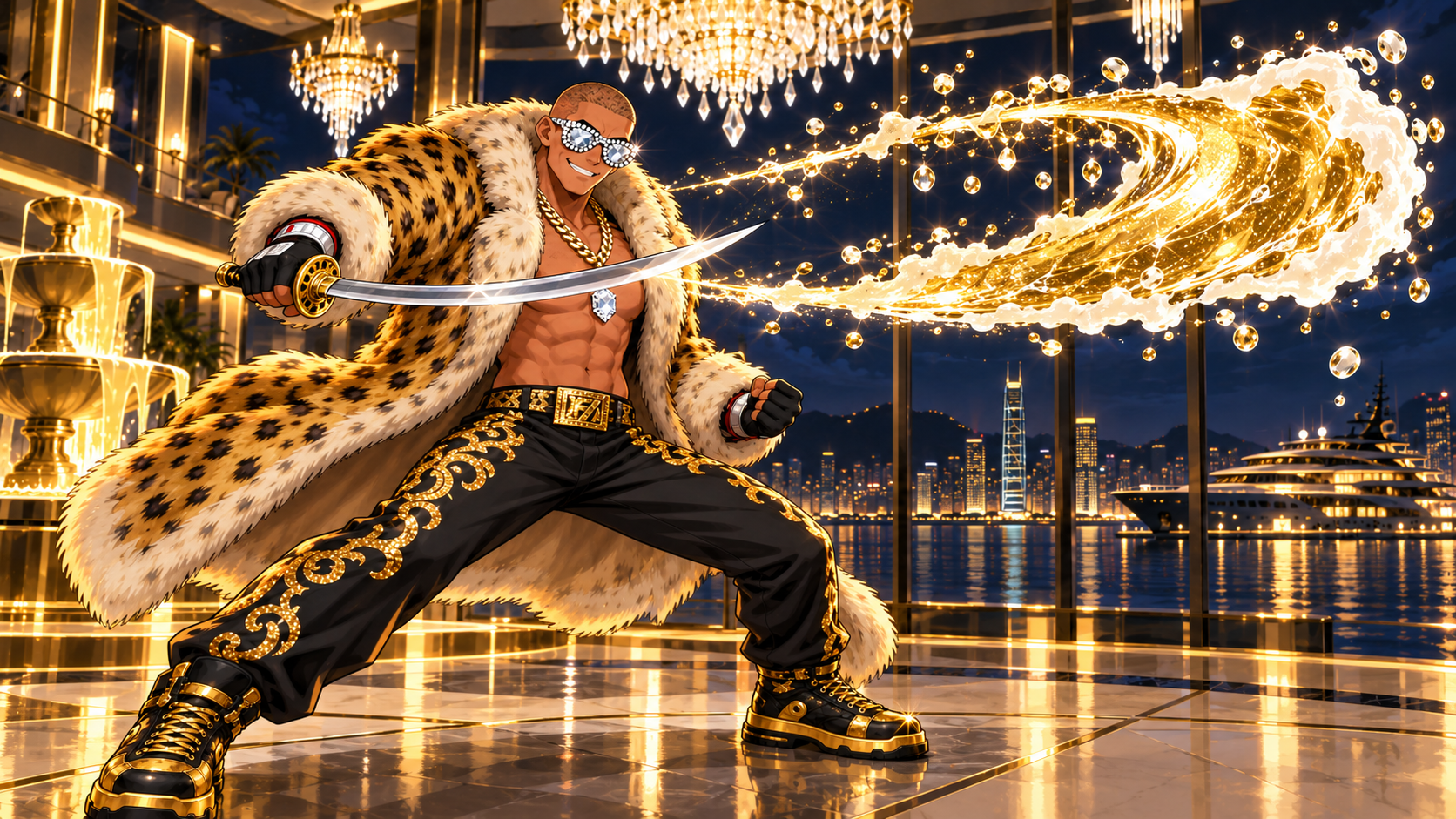 Champagne Whale performs Liquid Gold